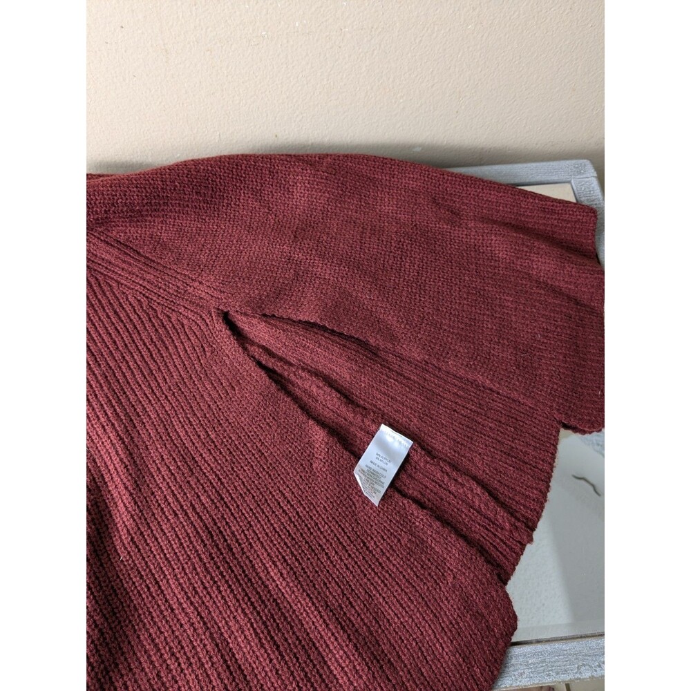Moss Rose Turtleneck Sweater Cape OS - Picture 5 of 6